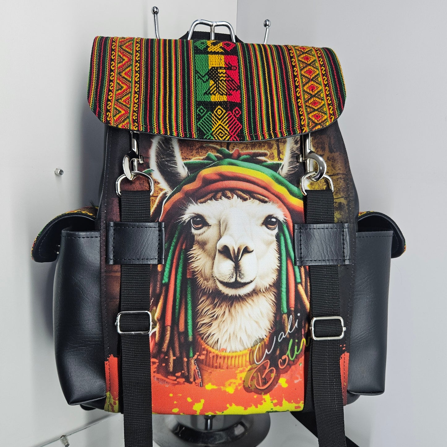 Mochila urbana (rastas boliviano)