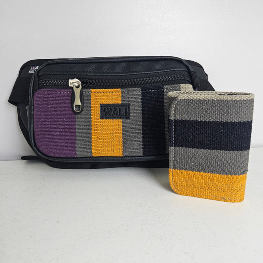 Combo riñonera y billetera triple (naliplo)