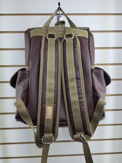 Mochila aguayo (Perdiz cafe)
