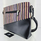 Cartera cuero aguayo (multicolor)