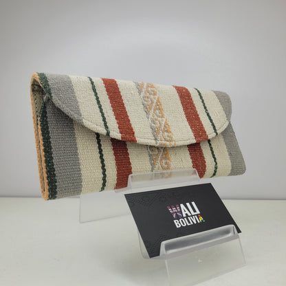 Billetera Chequera (crema)
