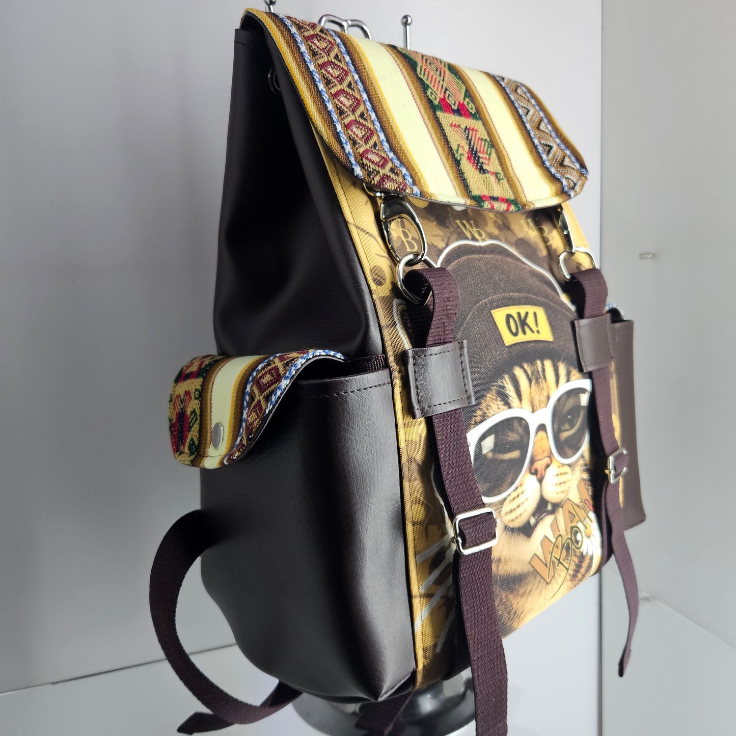 Mochila urbana (gatito)