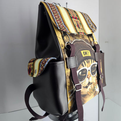 Mochila urbana (gatito)