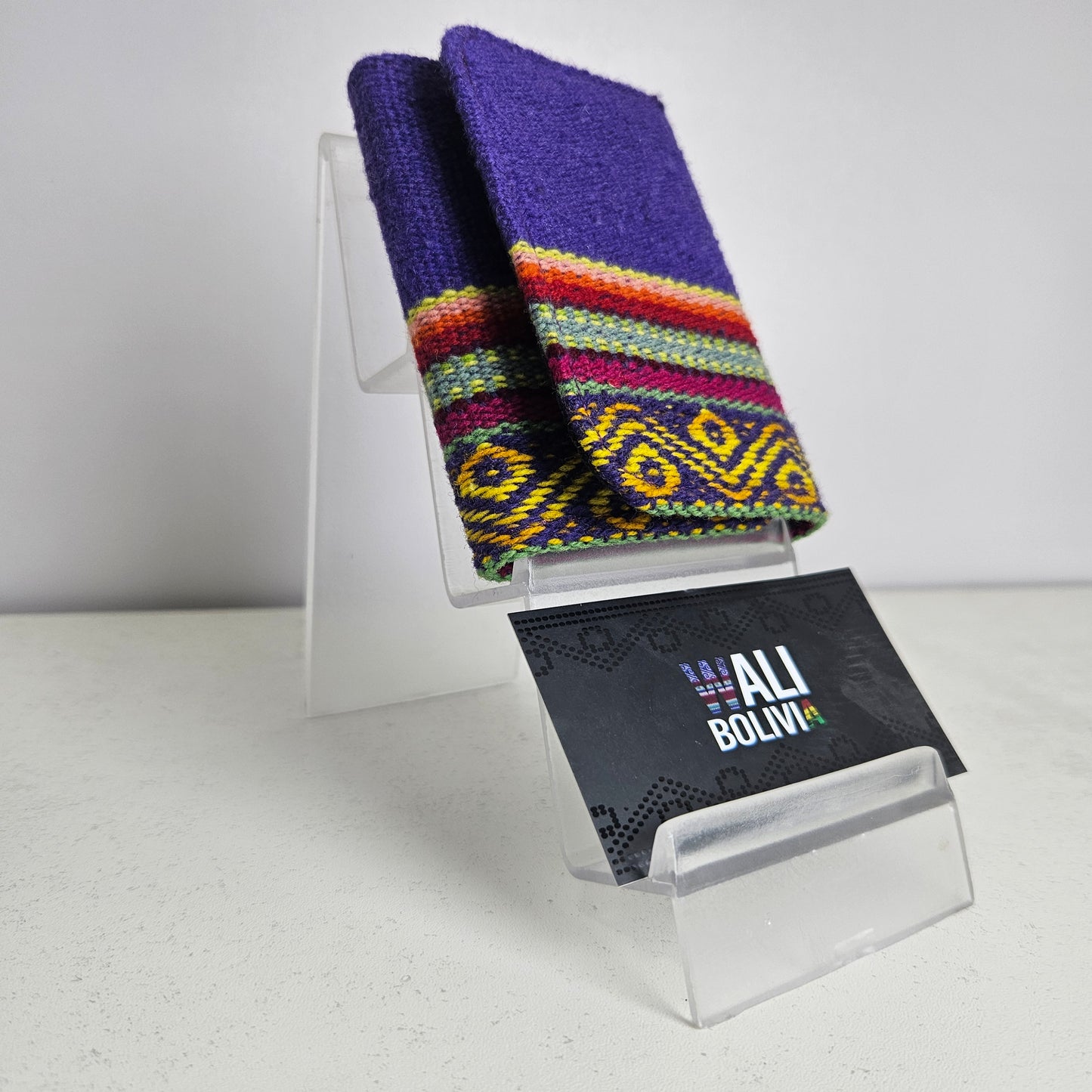 Billetera triple (indigo)