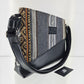 Cartera cuero aguayo (gris lobo)