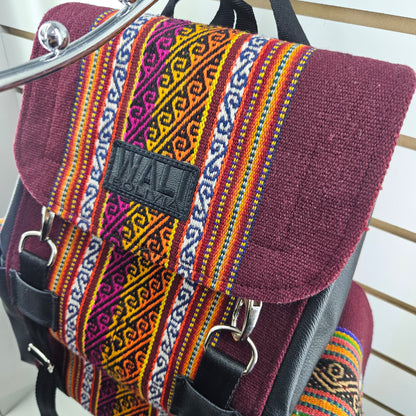 Mochila wali (uva diseño medio)
