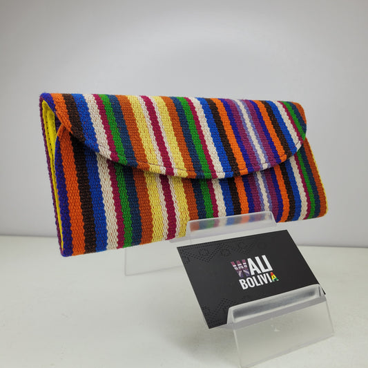 Billetera Chequera (lila fiesta)