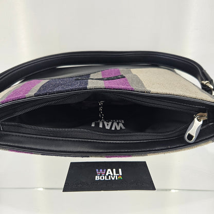 Cartera cuero aguayo (api)
