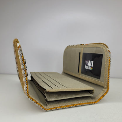 Billetera Porta Celular (vicuña)