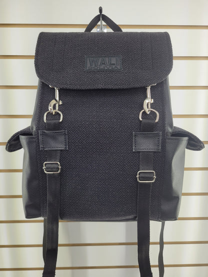 Mochila de aguayo (negra elegant)