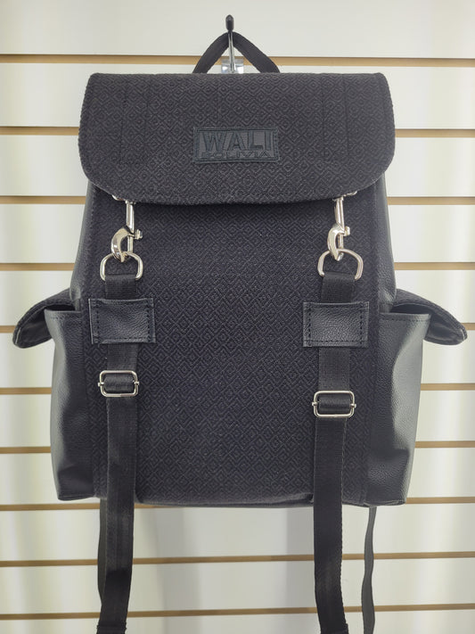 Mochila de aguayo (negra elegant)