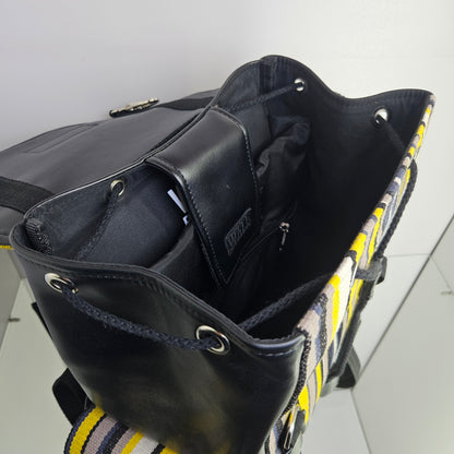 Mochila wali de cuero (tigre)